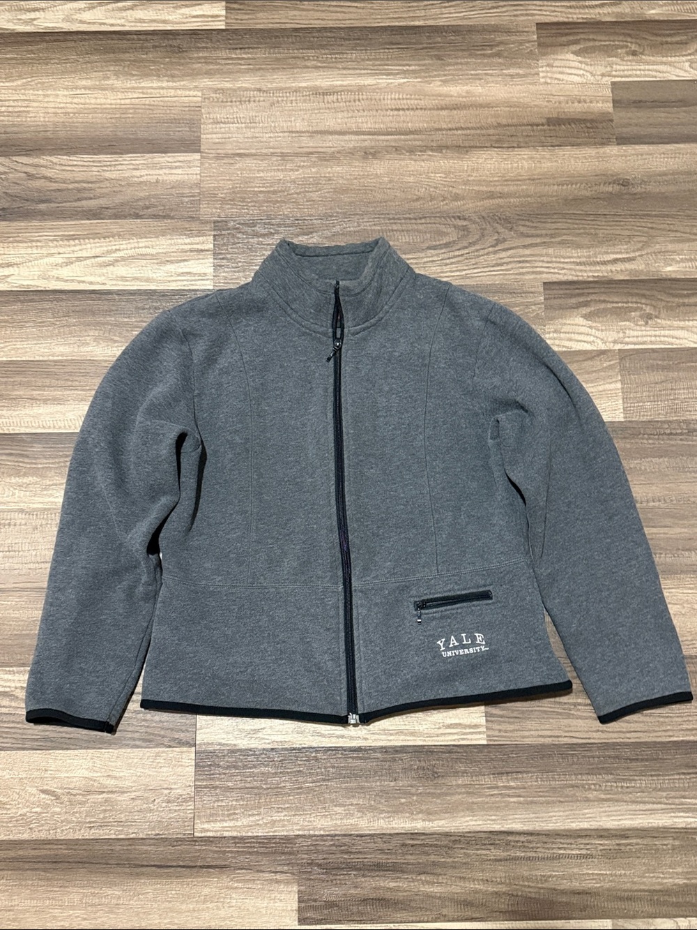 Y2k Gear For Spors Yale University Zip Up Sweater